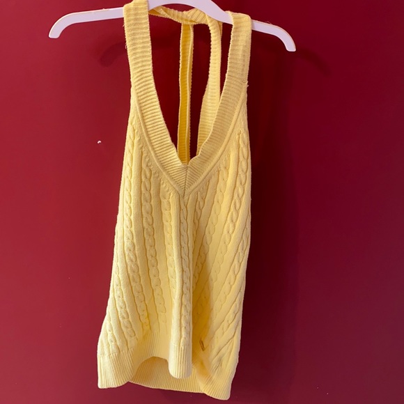 Lilly Pulitzer Tops - Lily Pulitzer Tie Neck Cable Knit Sweater